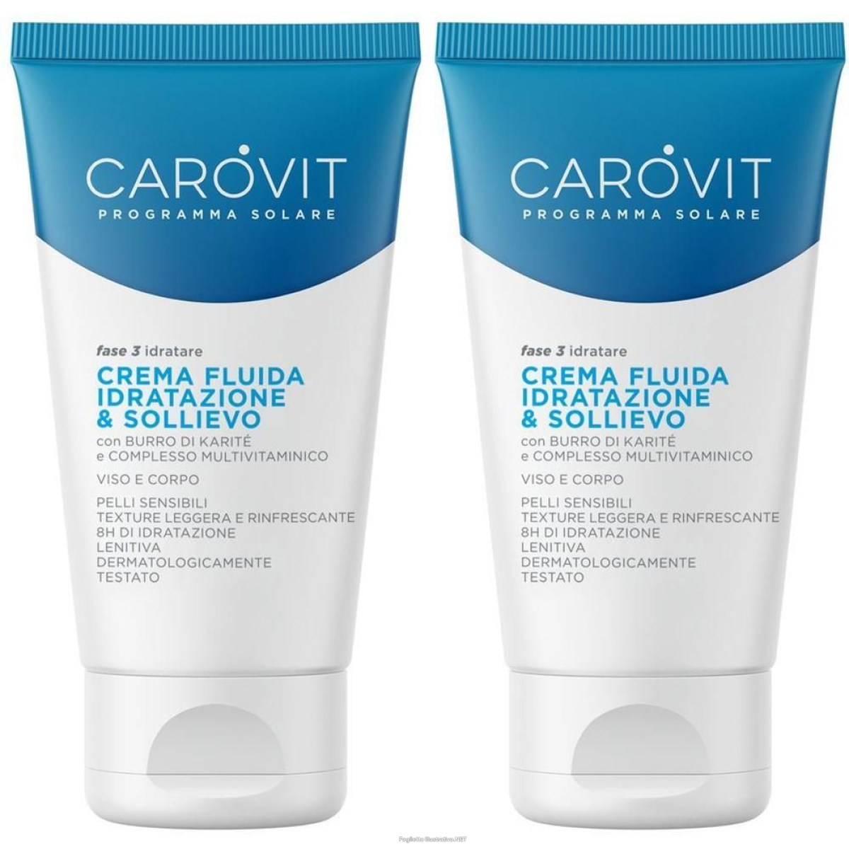 Cerca Prezzi di Carovit Programma Solare Crema Fluida Idratazione e Sollievo 2x150 ml e acquista online