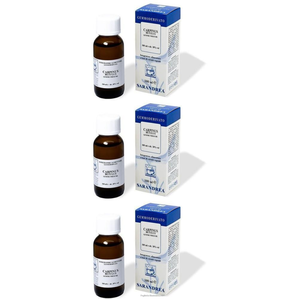 Cerca Prezzi di Carpinus Betulus 100 ml Macerato Glicerico 3x100 ml Gocce Orali e acquista online