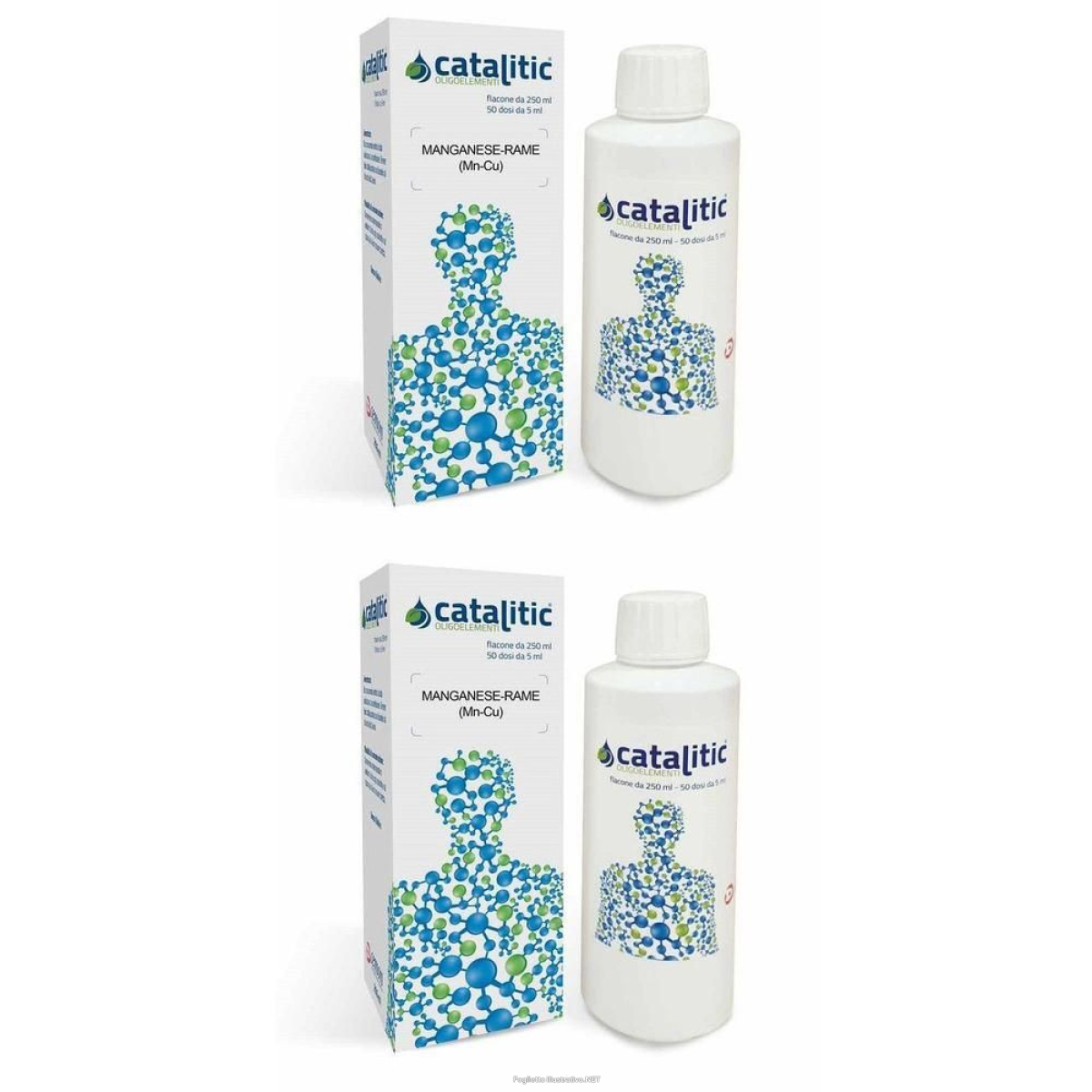 Cerca Prezzi di catalitic manganese rame mn-cu oligoelementi 250 ml 2x250 ml soluzione e acquista online