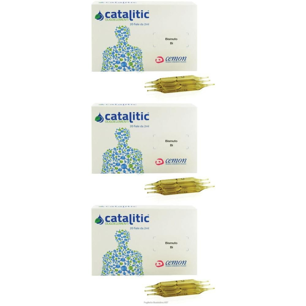 Cerca Prezzi di catalitic oligoelementi bismuto bi 20 ampolle 3x20 pz fiale e acquista online