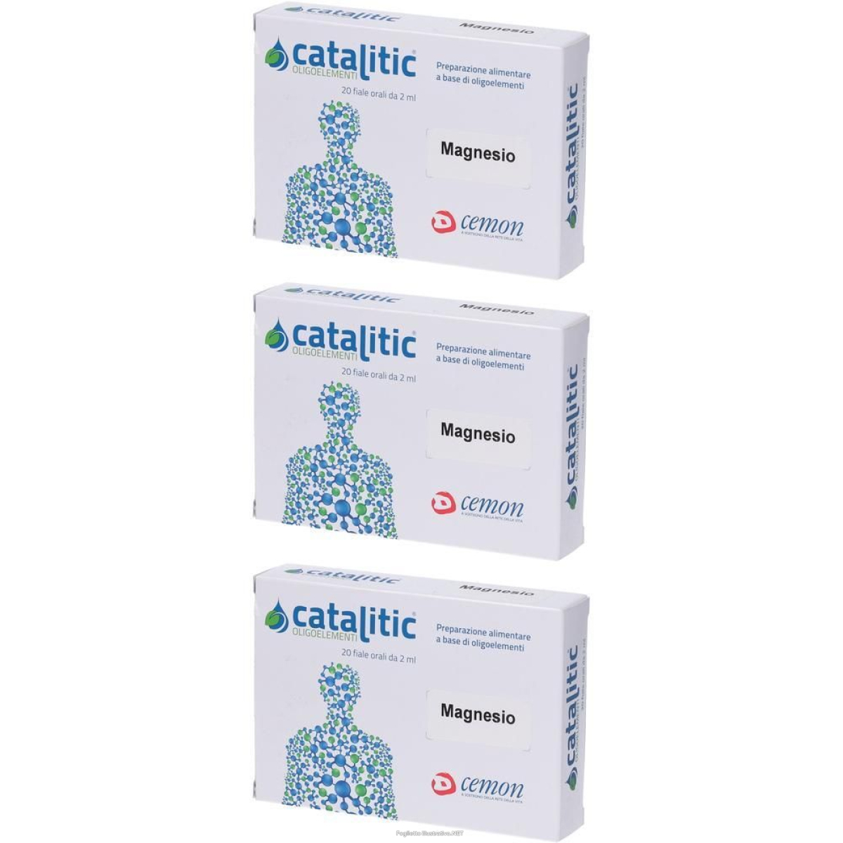 Cerca Prezzi di catalitic oligoelementi magnesio mg 20 ampolle 3x20 pz flaconcini bevi e acquista online