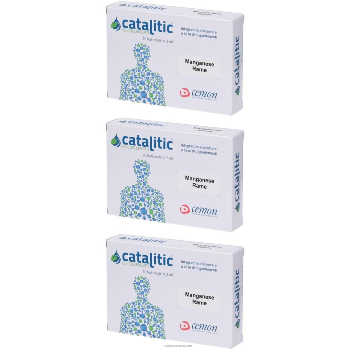 Cerca Prezzi di Catalitic Oligoelementi Manganese Rame Mn-Cu 20 Fiale 2 ml 3x20 Pezzi Fla e acquista online
