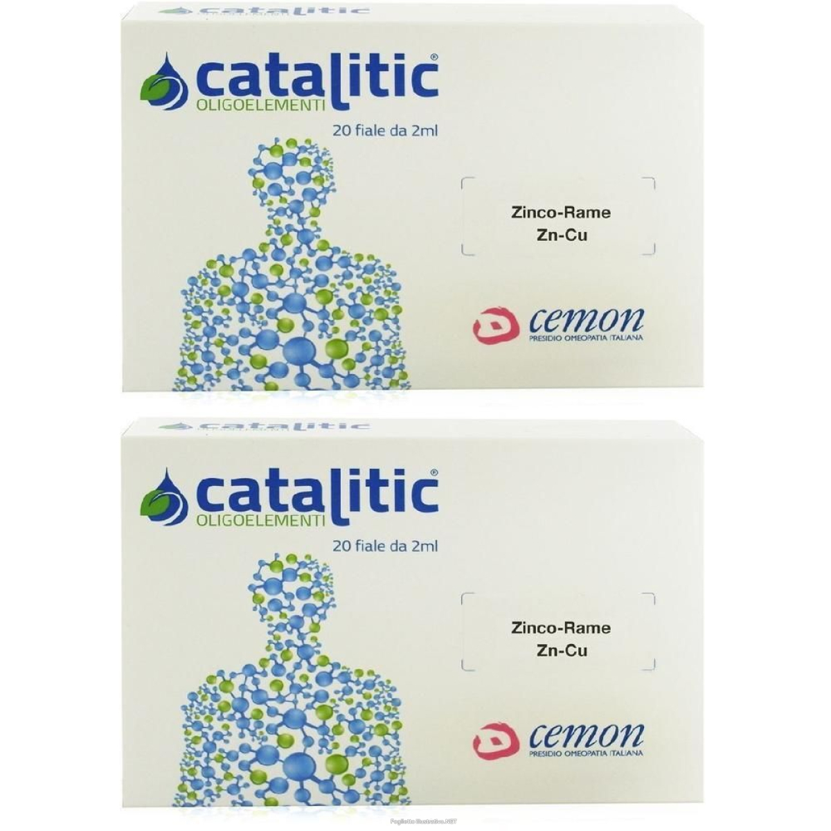 Cerca Prezzi di Catalitic Oligoelementi Zinco Rame Zn-Cu 20 Fiale 2 ml 2x20 Pezzi Flaconc e acquista online