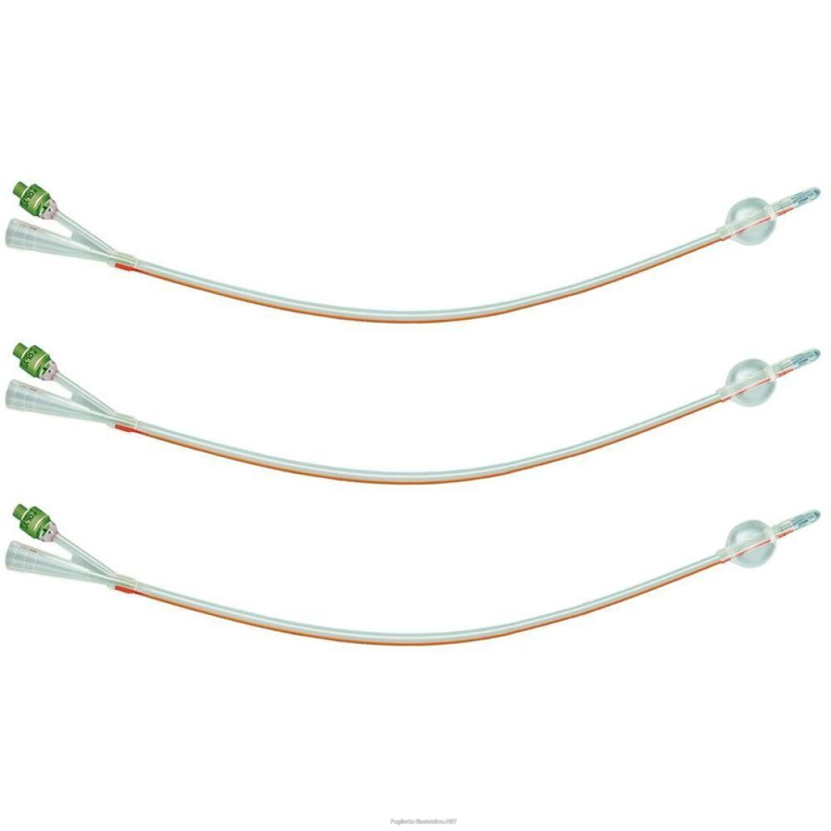 Cerca Prezzi di catetere foley in silicone trasparente a 2 vie con palloncino 5-10ml d e acquista online