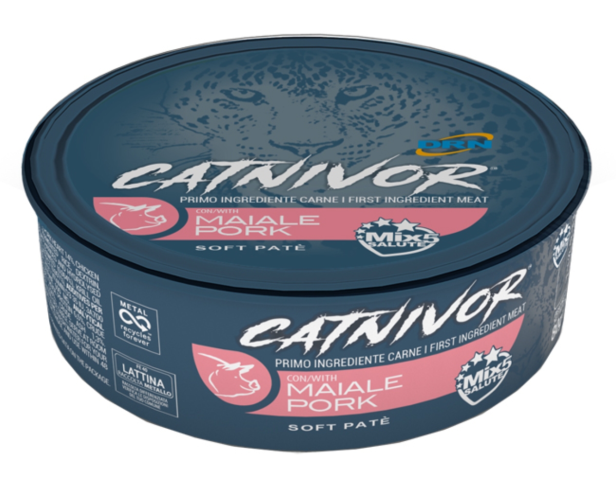 Cerca Prezzi di Catnivor maiale - alimento completo per gatti adulti 80 gr e acquista online