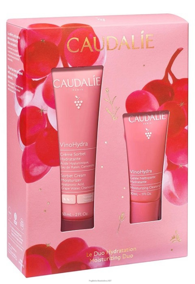 Cerca Prezzi di caudalie cofanetto di natale 2025 vinohydra duo idratazione - crema sorbetto viso 60 ml + gel detergente idratante 30 ml e acquista online