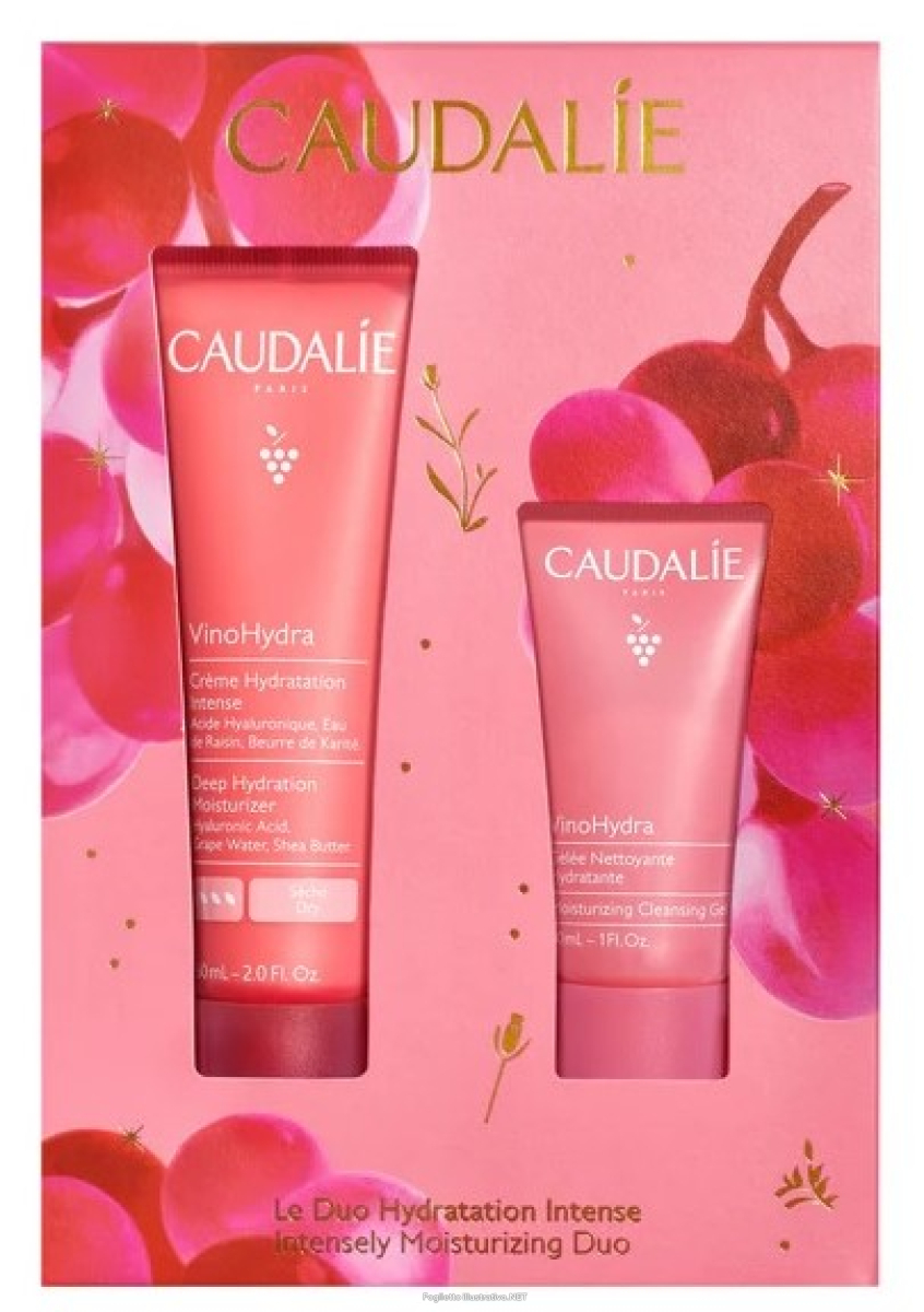 Cerca Prezzi di caudalie cofanetto di natale 2025 vinohydra duo idratazione intensa - crema idratazione intensa viso 60 ml + gel detergente idratante 30 ml e acquista online