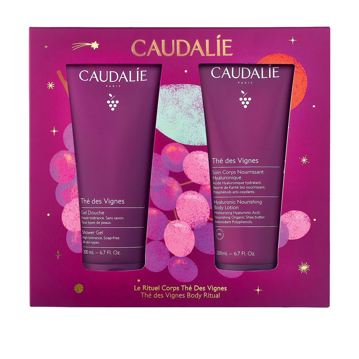 Cerca Prezzi di Caudalie cofanetto di natale 2026 the des vignes corpo - crema corpo nutriente 200 ml + gel doccia 200 ml e acquista online