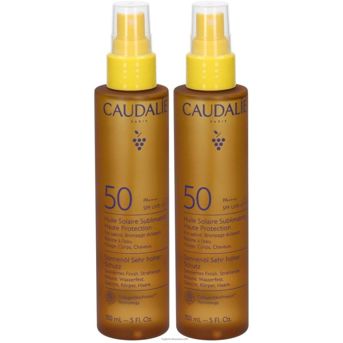 Cerca Prezzi di caudalie olio solare abbronzante alta protezione spf 50 2x150 ml e acquista online