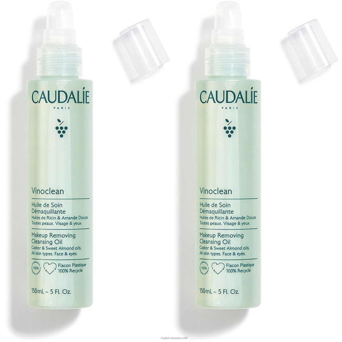 Cerca Prezzi di caudalie olio trattante struccante set da 2 2x150 ml detergente e acquista online
