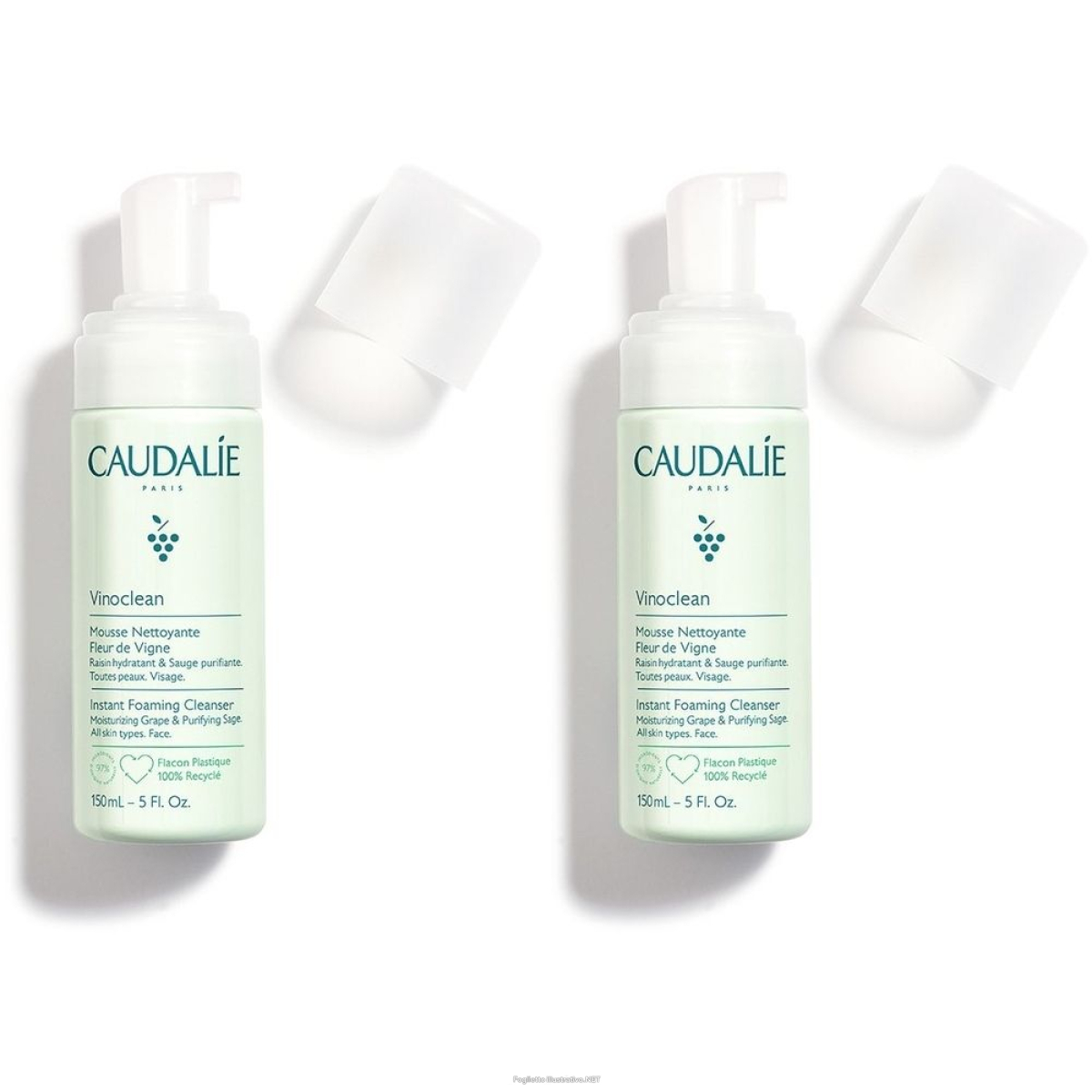 Cerca Prezzi di caudalie schiuma detergente set da 2 2x150 ml e acquista online