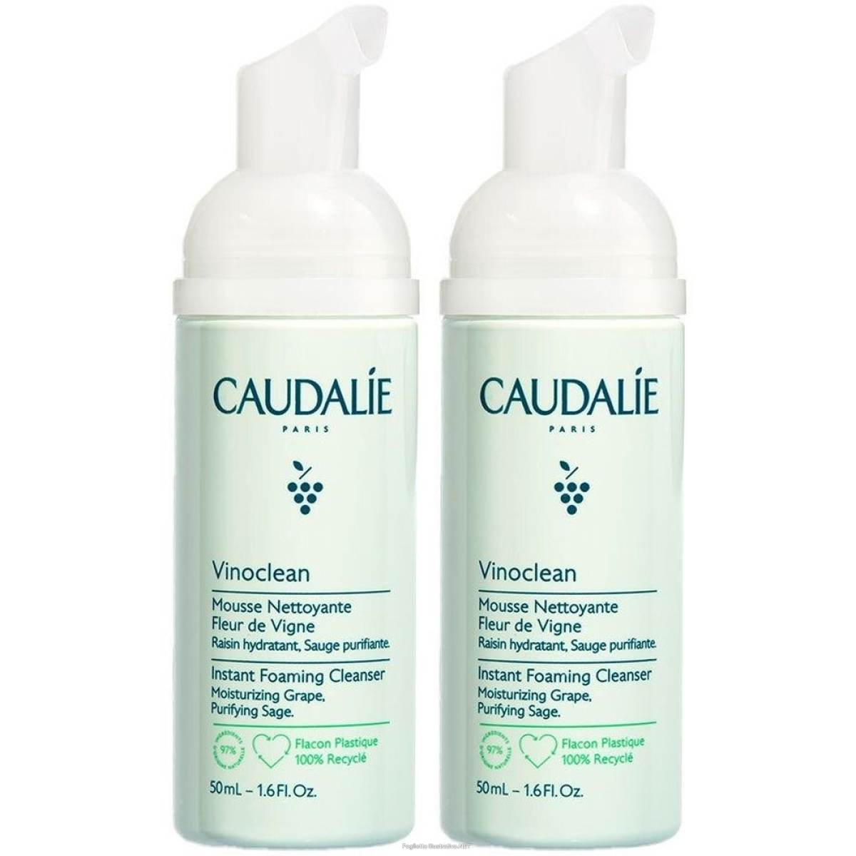 Cerca Prezzi di caudalie schiuma detergente set da 2 2x50 ml e acquista online