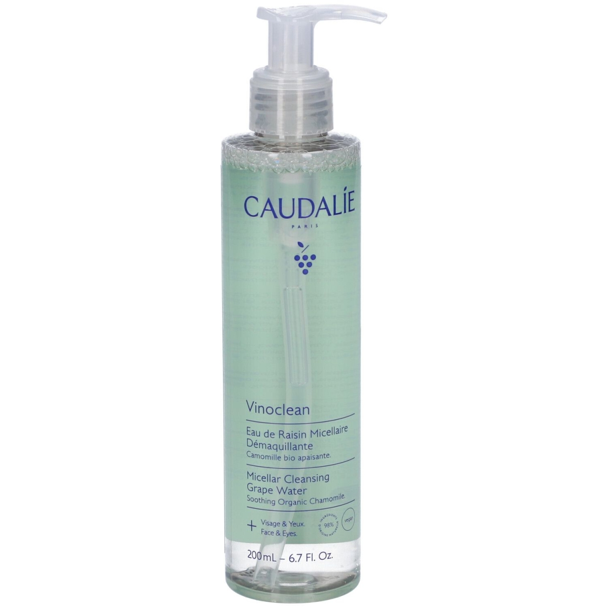 Cerca Prezzi di Caudalie vinoclean acqua d'uva micellare struccante 200 ml per viso e occhi senza risciacquo e acquista online