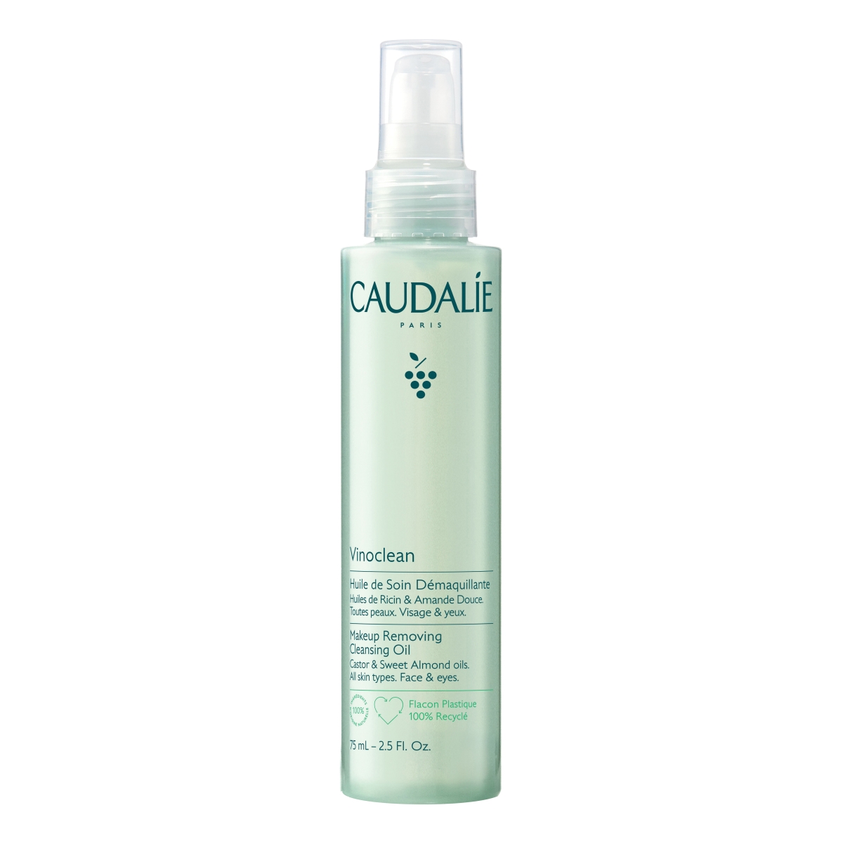 Cerca Prezzi di Caudalie vinoclean - olio struccante e detergente per il viso e gli occhi, flacone da 75 ml e acquista online