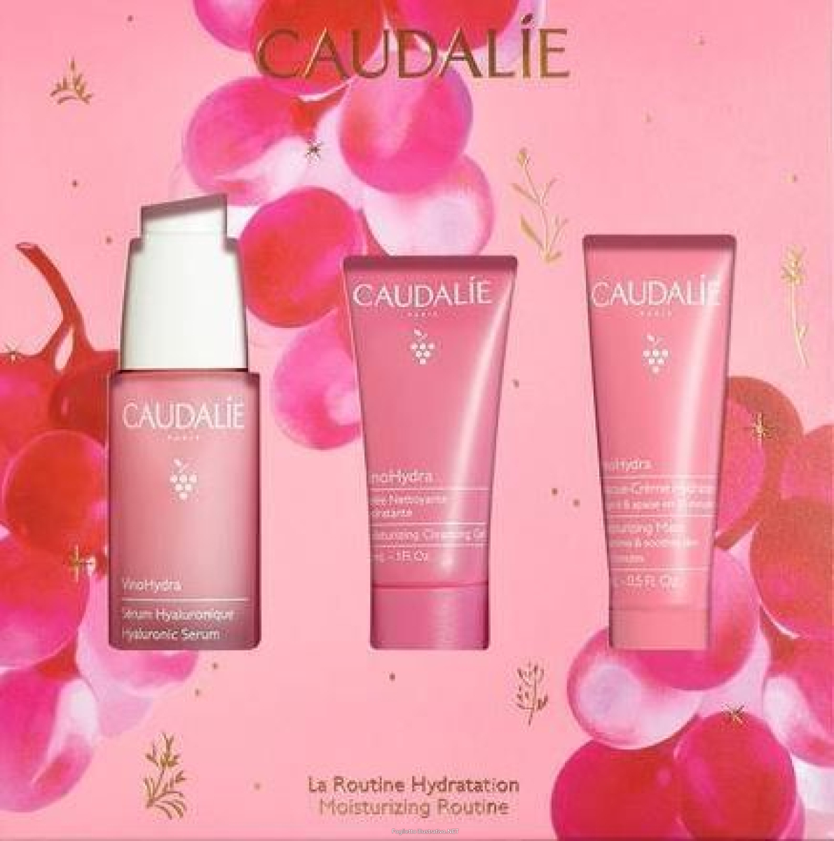 Cerca Prezzi di caudalie vinohydra routine idratazione cofanetto con siero ialuronico 30ml + gel detergente 30ml in omaggio + maschera idratante 15ml in omaggio e acquista online