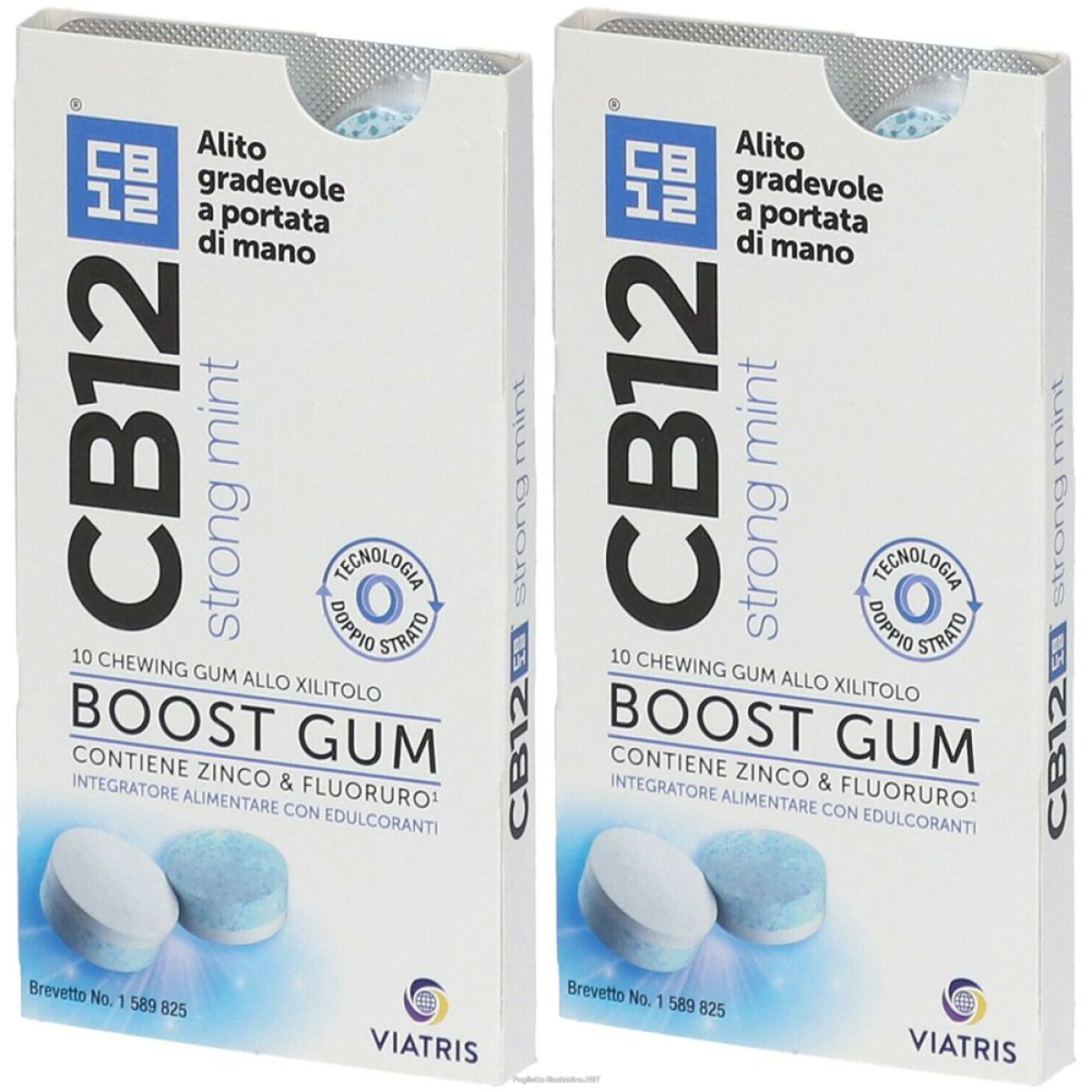 Cerca Prezzi di cb12 boost chewing gum strong mint set da 2 2x20 g gomme masticabili e acquista online