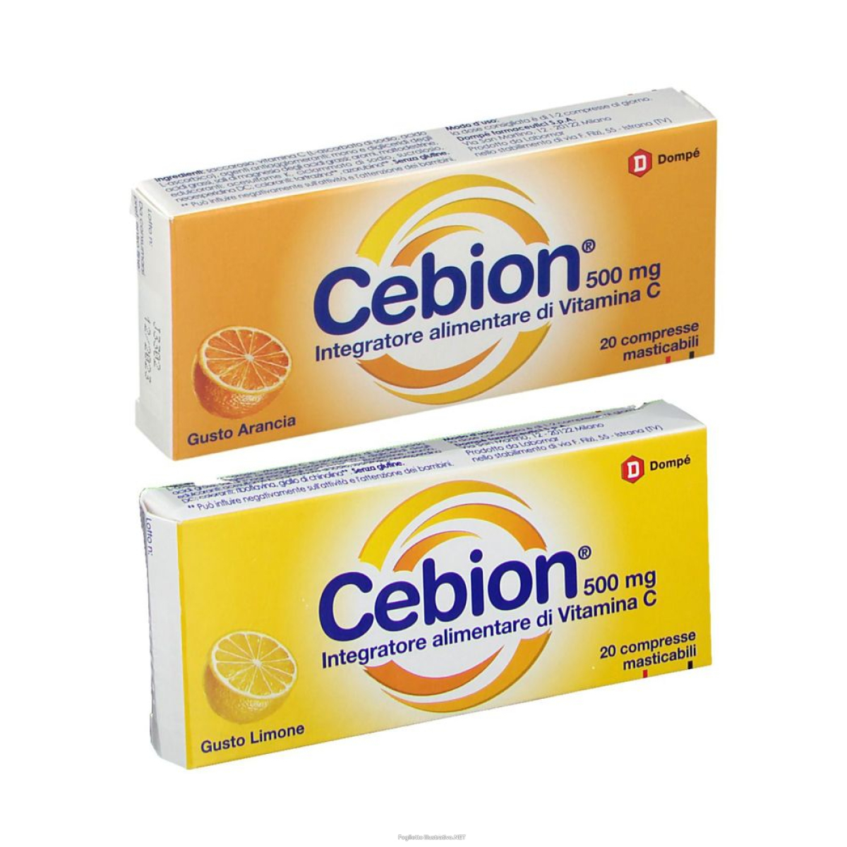 Cerca Prezzi di cebion® gusto arancia + limone 2x20 pz compresse mastica e acquista online