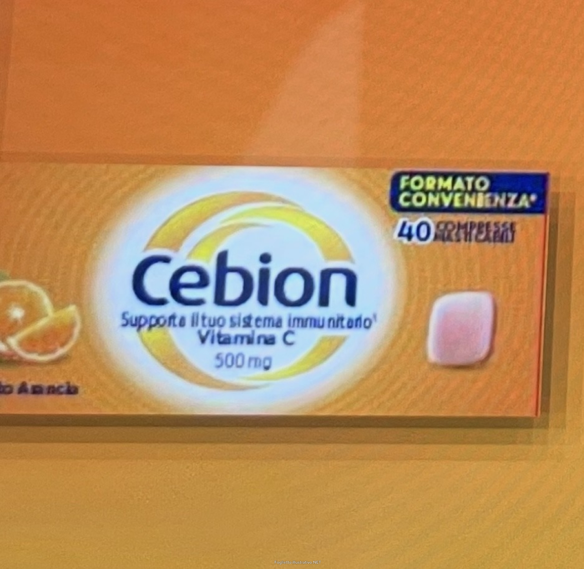 Cerca Prezzi di cebion masticabile gusto arancia vitamina c 40 compresse e acquista online