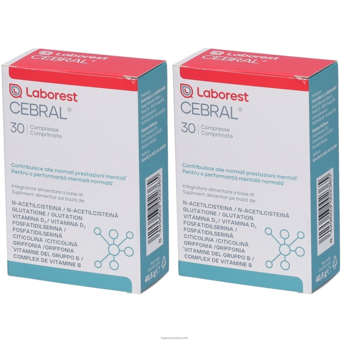 Cerca Prezzi di cebral 30 compresse set da 2 g e acquista online