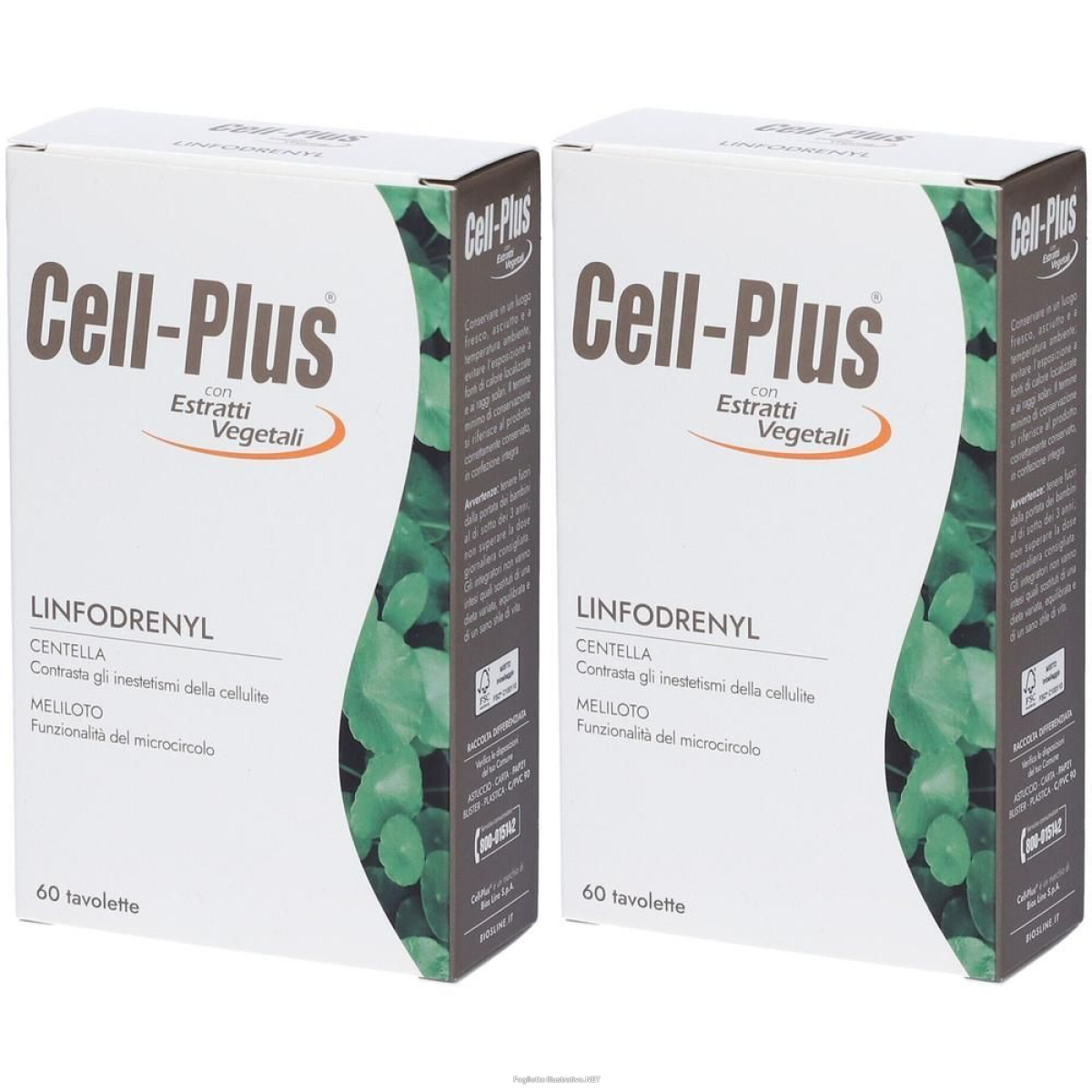 Cerca Prezzi di cell-plus linfodrenyl tavolette 2x54 g e acquista online