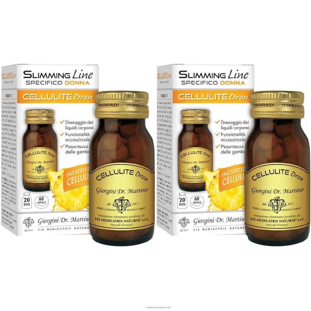 Cerca Prezzi di cellulite dren 60 pastiglie 2x30 g e acquista online