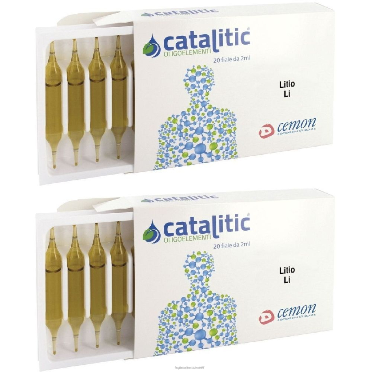 Cerca Prezzi di cemon catalitic oligoelementi litio set da 2 2x20x2 ml flaconcini bevi e acquista online