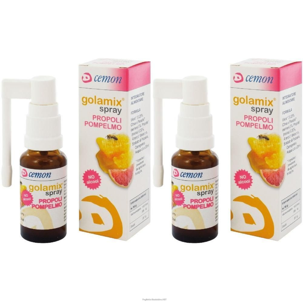 Cerca Prezzi di cemon golamix® spray propoli pompelmo 2x20 ml e acquista online