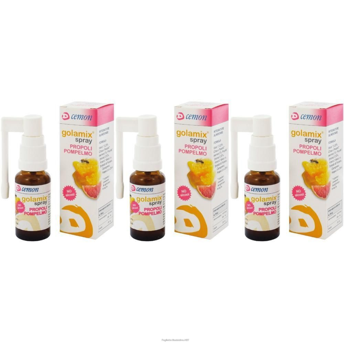 Cerca Prezzi di cemon golamix® spray propoli pompelmo 3x20 ml e acquista online