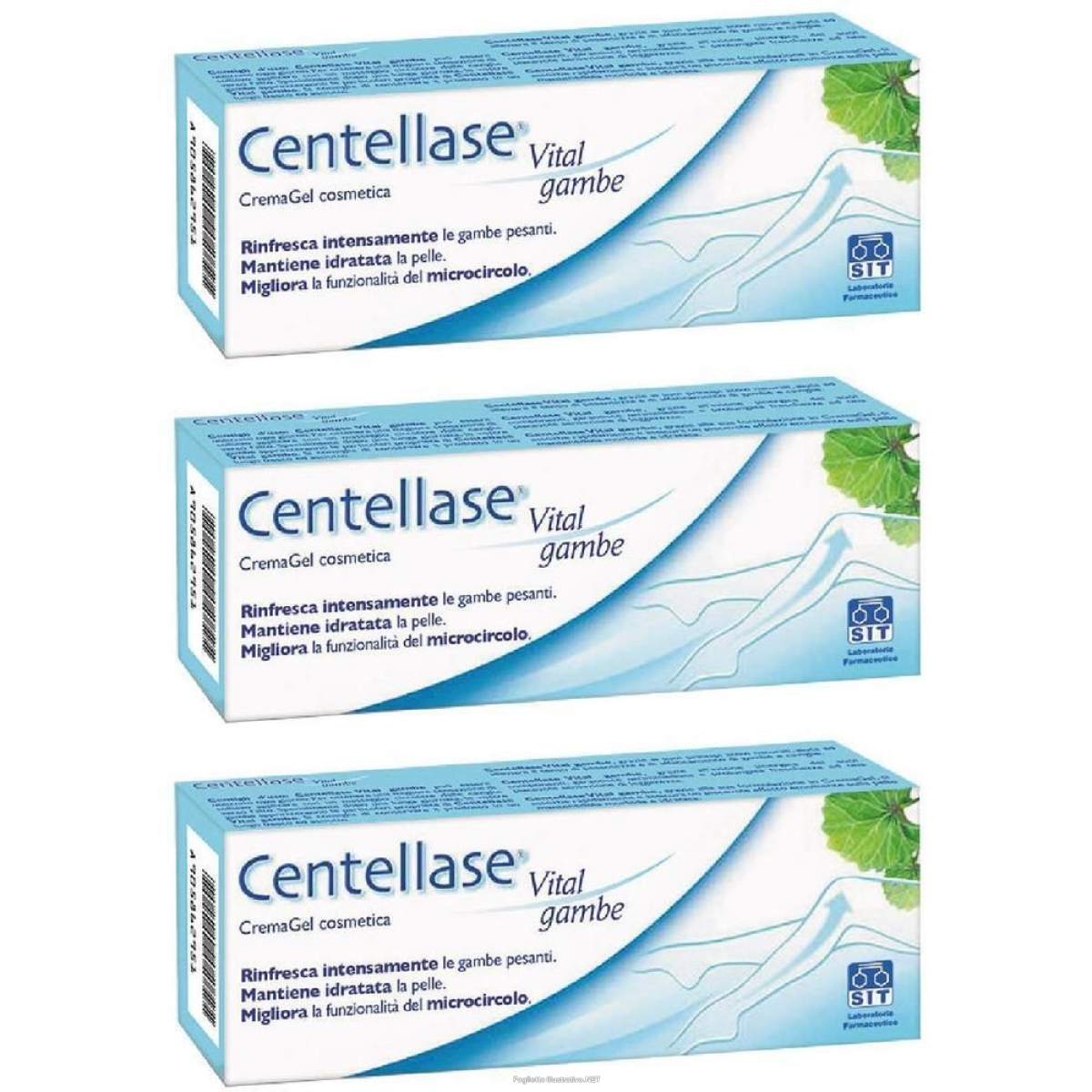Cerca Prezzi di centellase® vital gambe 3x75 ml crema e acquista online