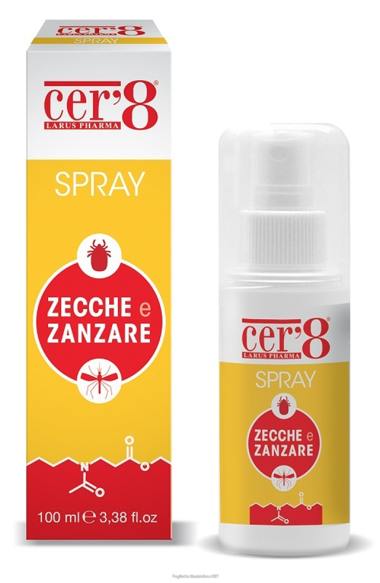 Cerca Prezzi di cer'8 spray zecche e zanzare 100 ml e acquista online