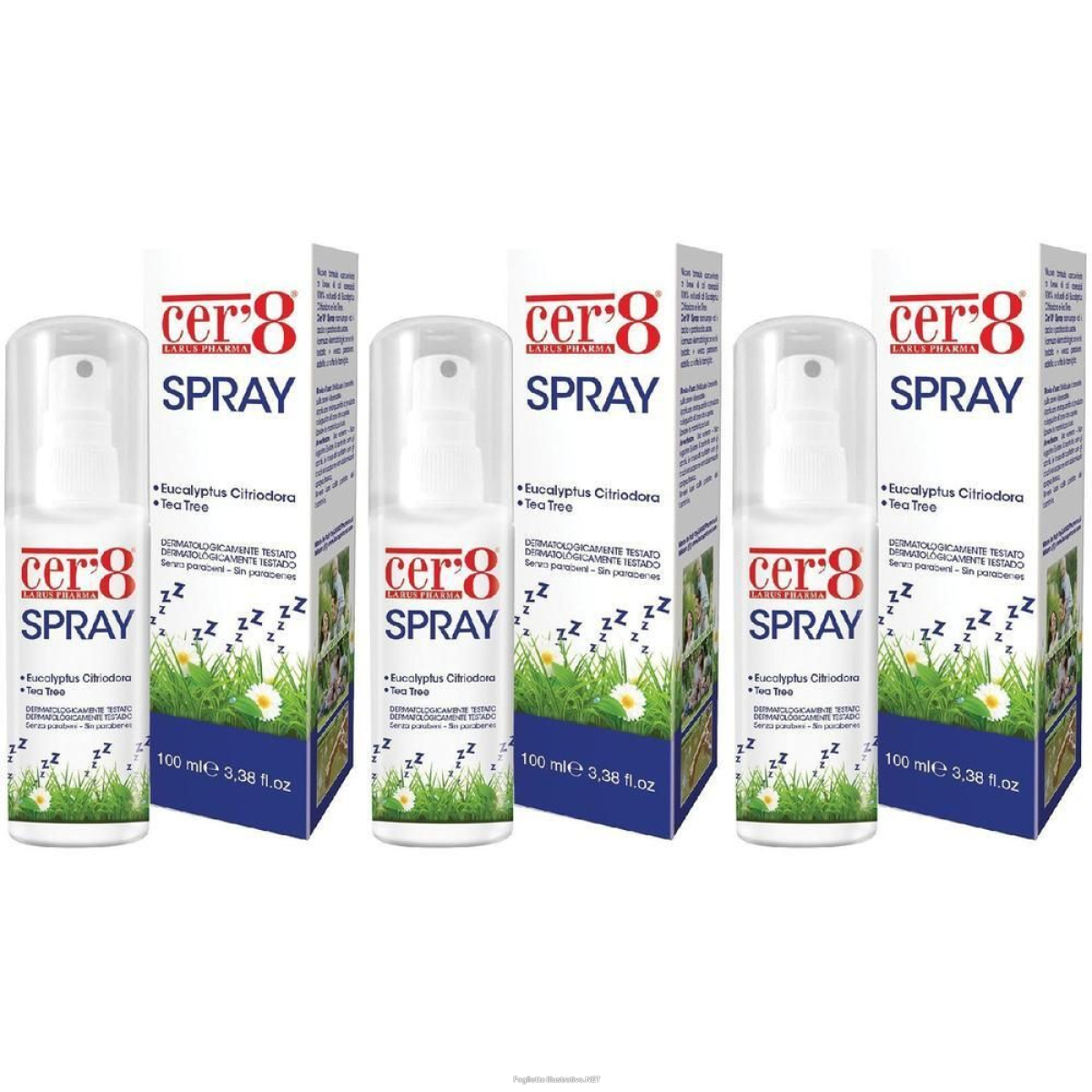 Cerca Prezzi di cer'8 family spray 3x100 ml gel e acquista online