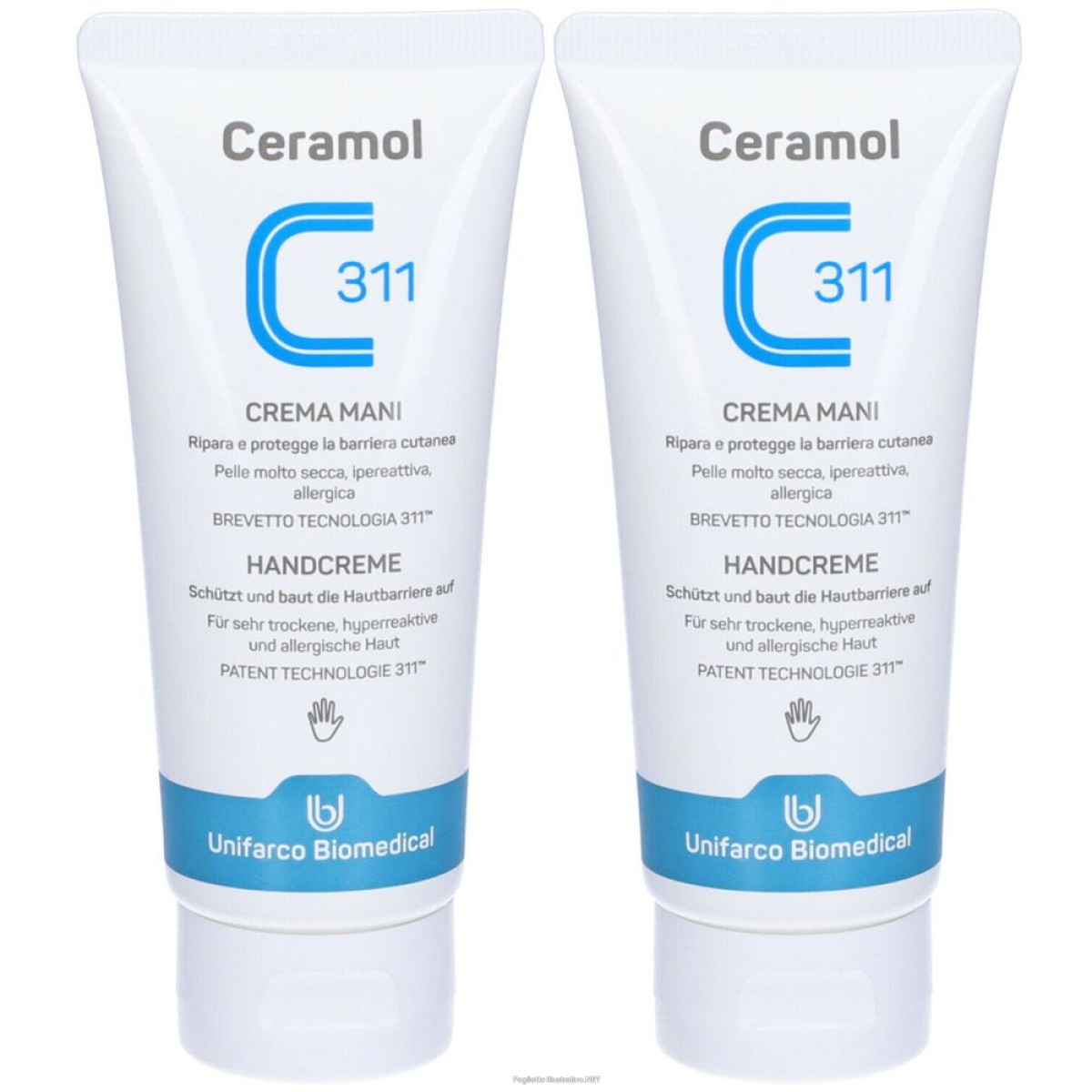 Cerca Prezzi di ceramol 311 crema mani set da 2 2x100 ml e acquista online