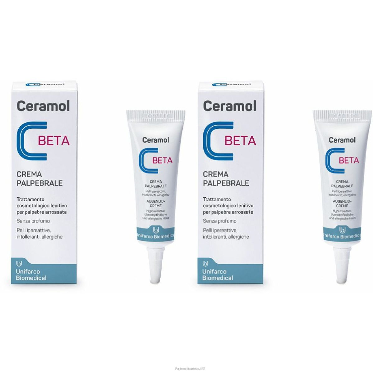Cerca Prezzi di ceramol beta crema palpebre set da 2 2x10 ml e acquista online