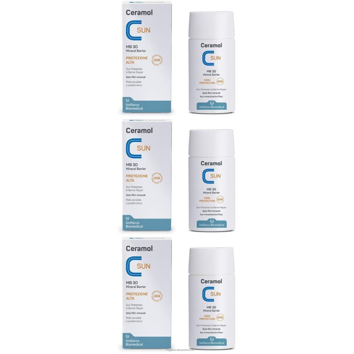 Cerca Prezzi di ceramol mb 30 50 ml 3x50 ml e acquista online