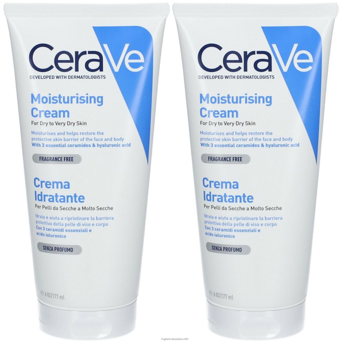 Cerca Prezzi di cerave crema corpo idratante pelle molto secca 17 set da 2 2x177 ml cr e acquista online