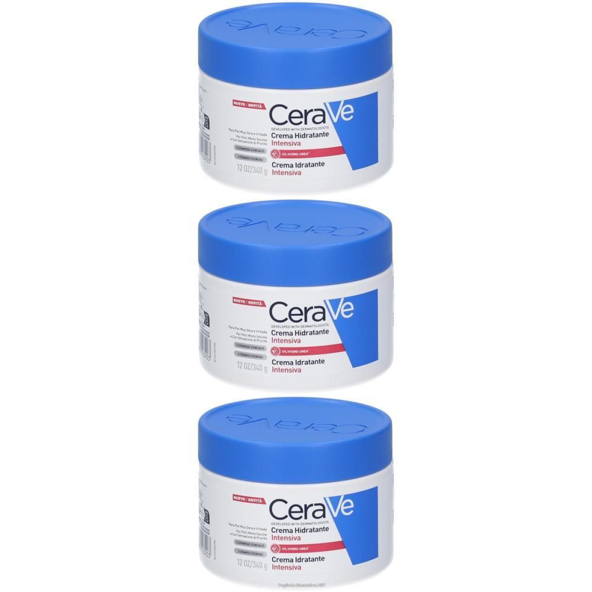 Cerca Prezzi di cerave crema idratante intensiva 3x340 g e acquista online