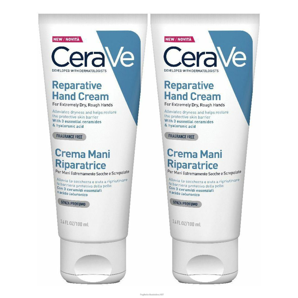 Cerca Prezzi di cerave crema mani riparatrice 100 ml set da 2 2x100 e acquista online