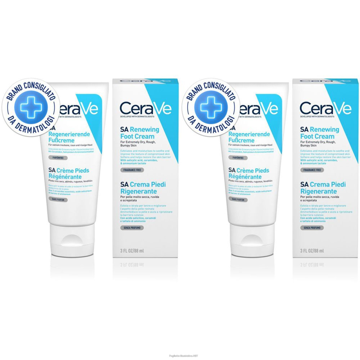 Cerca Prezzi di cerave crema piedi rigenerante pelle molto secca e danneggiata con aci e acquista online