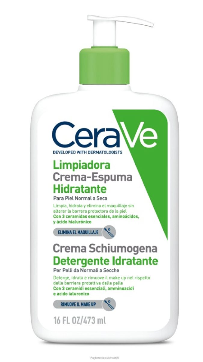 Cerca Prezzi di cerave crema schiumogena detergente idratante per pelli da normali a secche 473ml e acquista online
