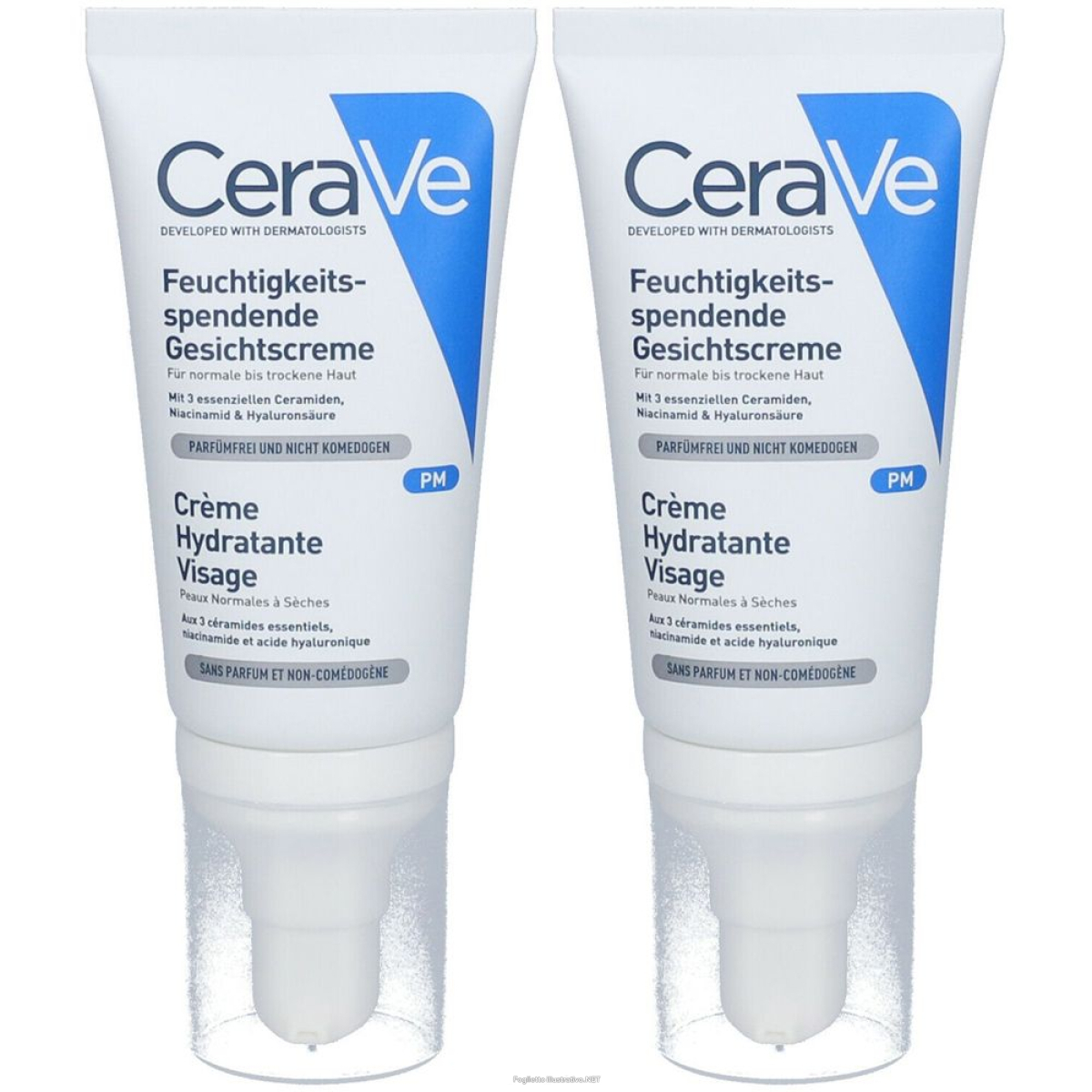 Cerca Prezzi di cerave crema viso idratante con acido ialuronico set da 2 2x50 ml crem e acquista online