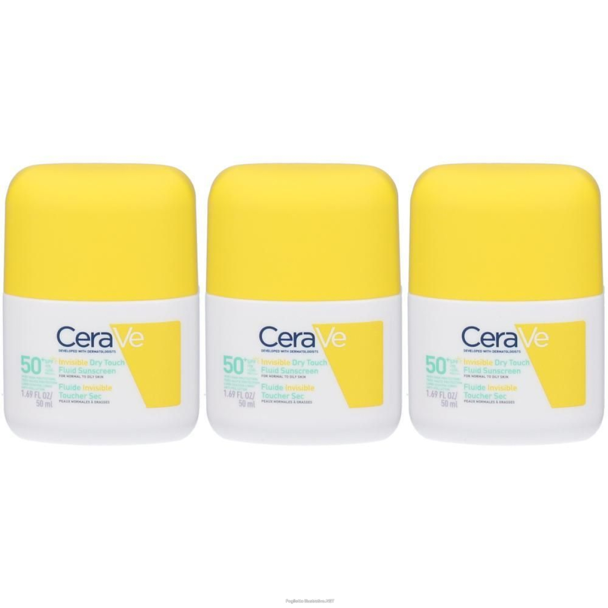 Cerca Prezzi di cerave fluido invisibile oil control 50+ 3x50 ml e acquista online