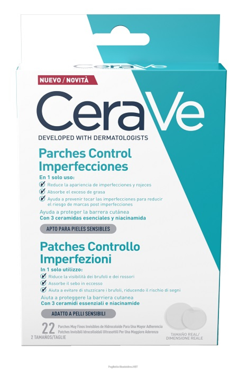 Cerca Prezzi di cerave patches idrocolloidali anti brufoli, per pelli a tendenza acneica, trasparenti e invisibili sulla pelle, non lascia segni, con niacinamide e 3 ceramidi essenziali, 22 pezzi e acquista online