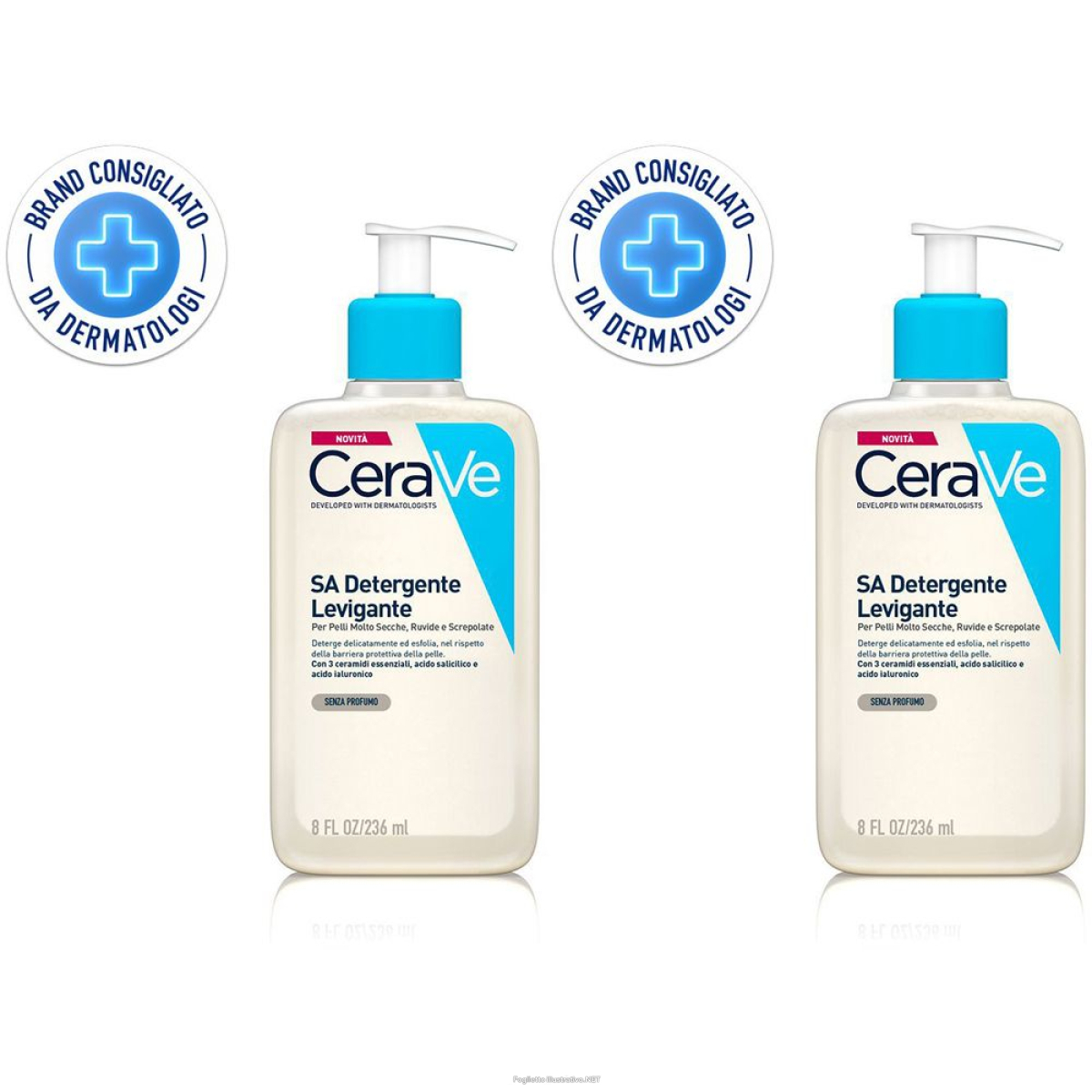 Cerca Prezzi di cerave sa detergente levigante per pelle molto secca, ruvida e screpol e acquista online