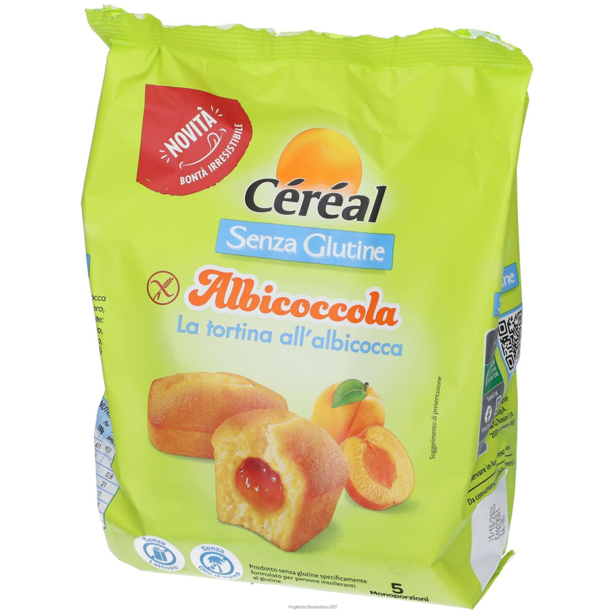 Cerca Prezzi di cereal albicoccola tortina albicocca 5 pezzi da 35 g senza lattosio e acquista online