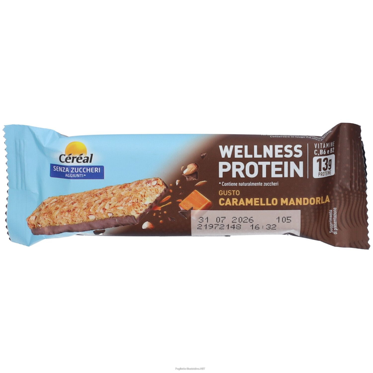 Cerca Prezzi di cereal barretta wellness protein caramello mandorla 45 g e acquista online