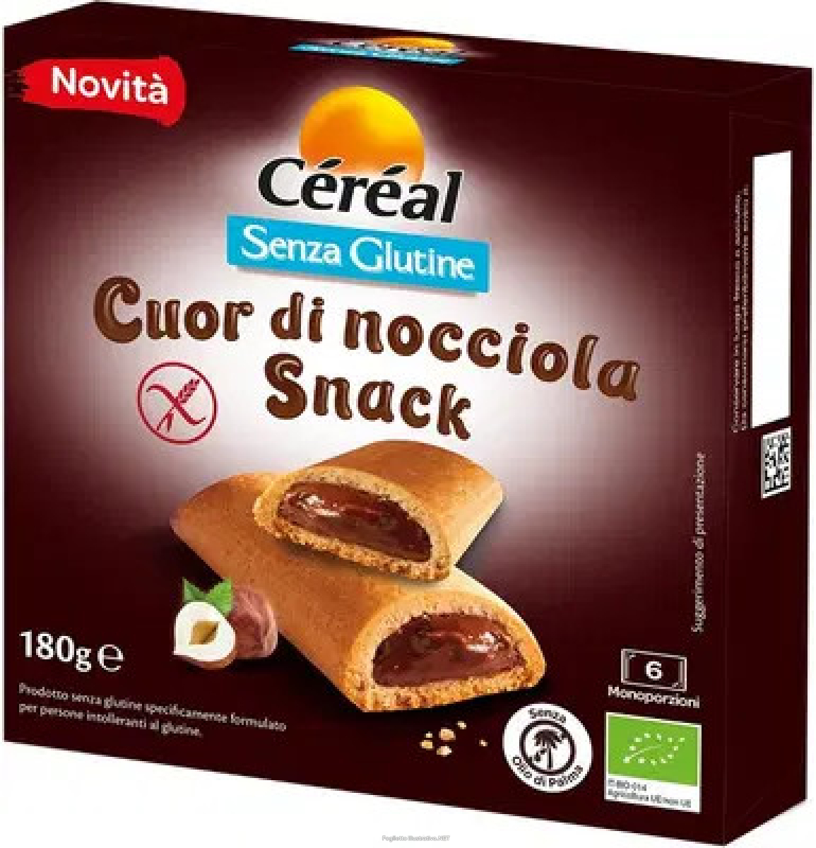 Cerca Prezzi di céréal cuor di nocciola biscotti biologici senza glutine – confezione da 180 g e acquista online