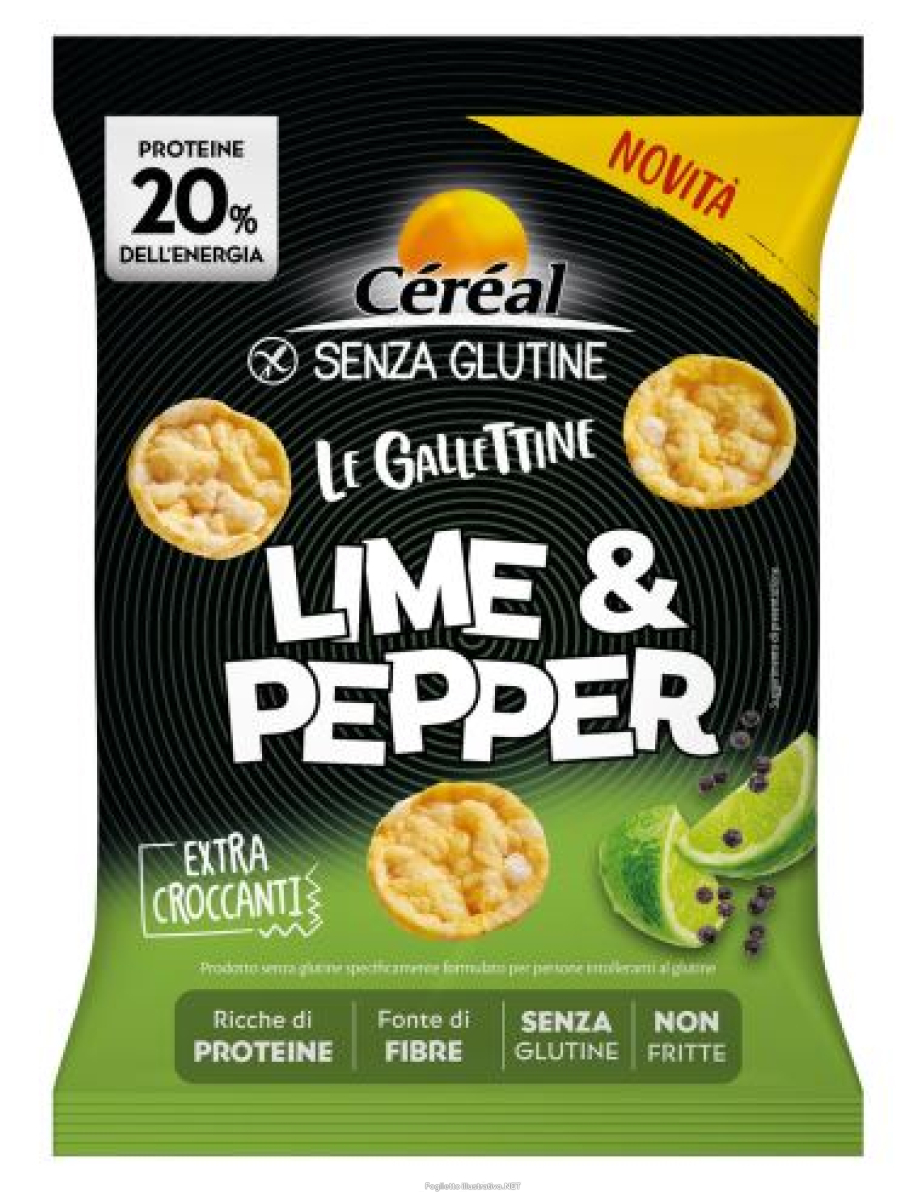 Cerca Prezzi di cereal le gallettine lime & pepper senza glutine snack di lenticchie non fritte 60 grammi e acquista online