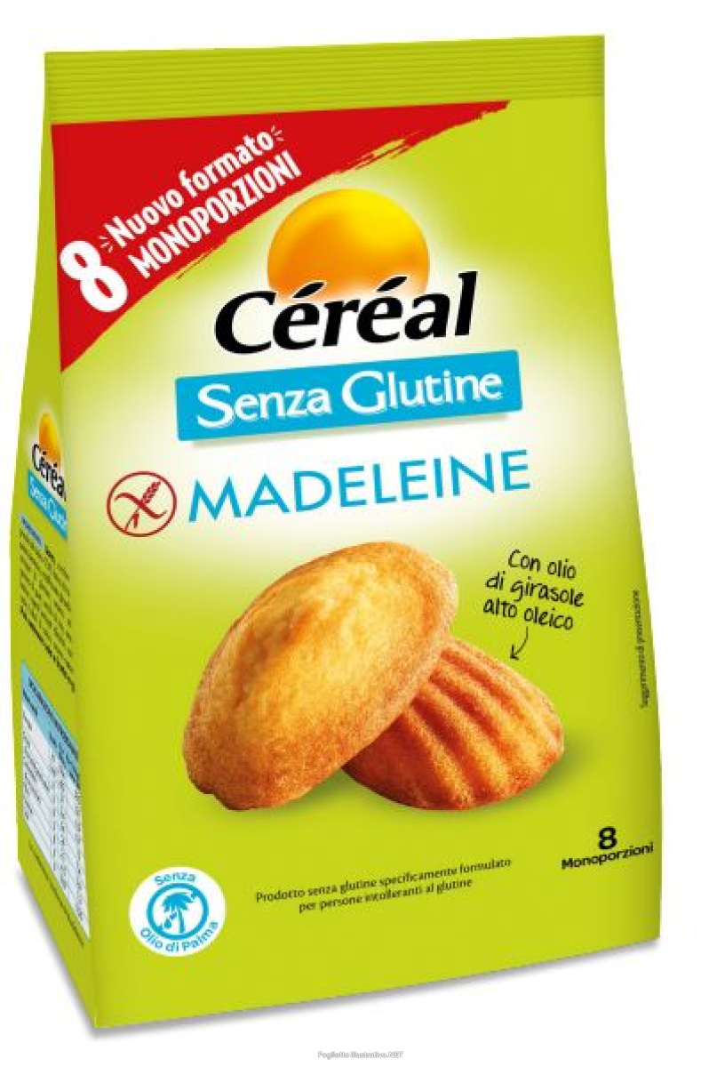 Cerca Prezzi di cereal madeleine senza glutine 8 pezzi da 28,5 g e acquista online