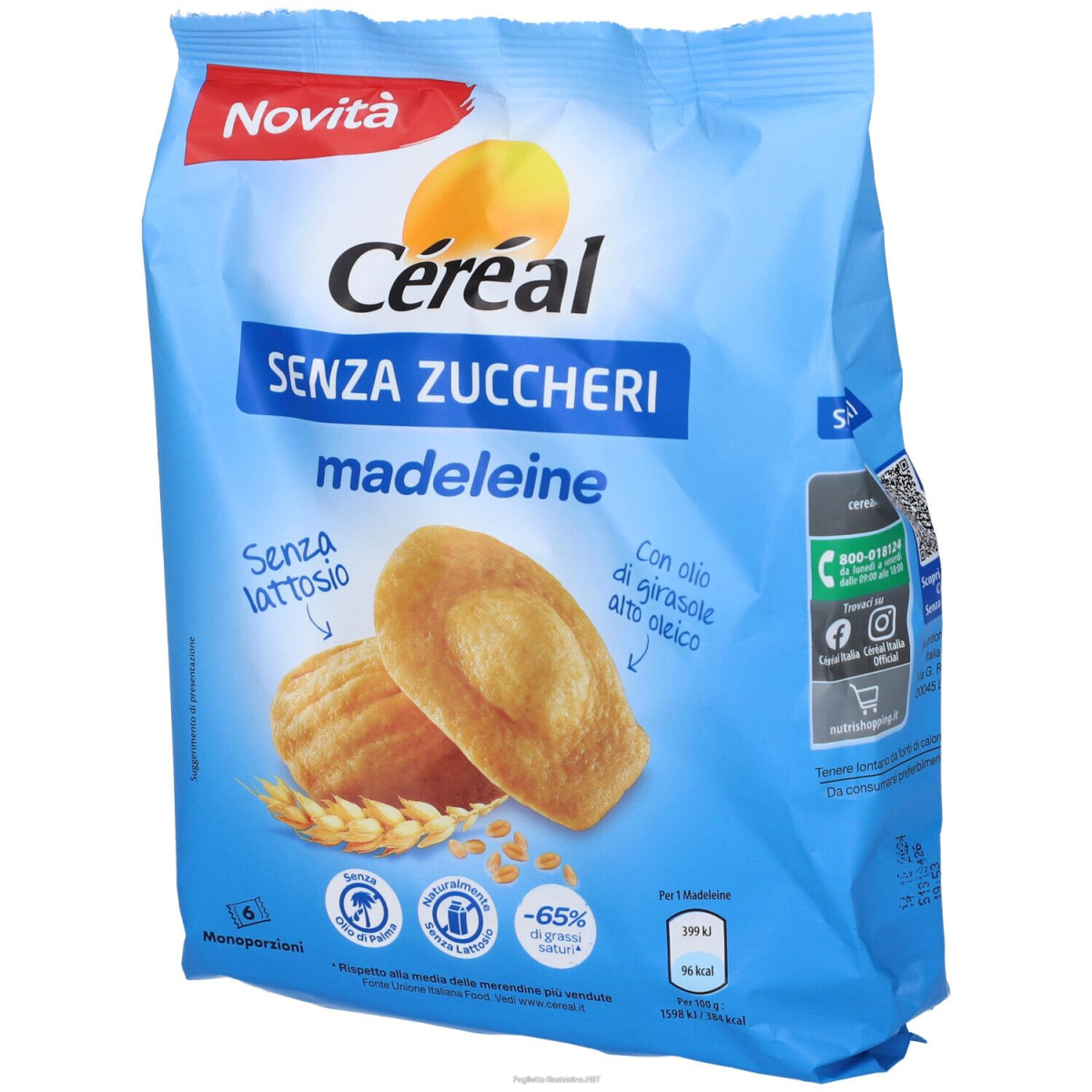 Cerca Prezzi di cereal madeleine senza zuccheri 150 g snack e acquista online