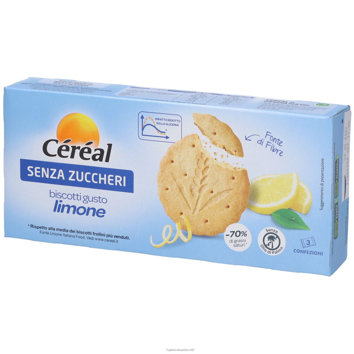 Cerca Prezzi di cereal senza zuccheri biscotti gusto limone 132 g snack e acquista online